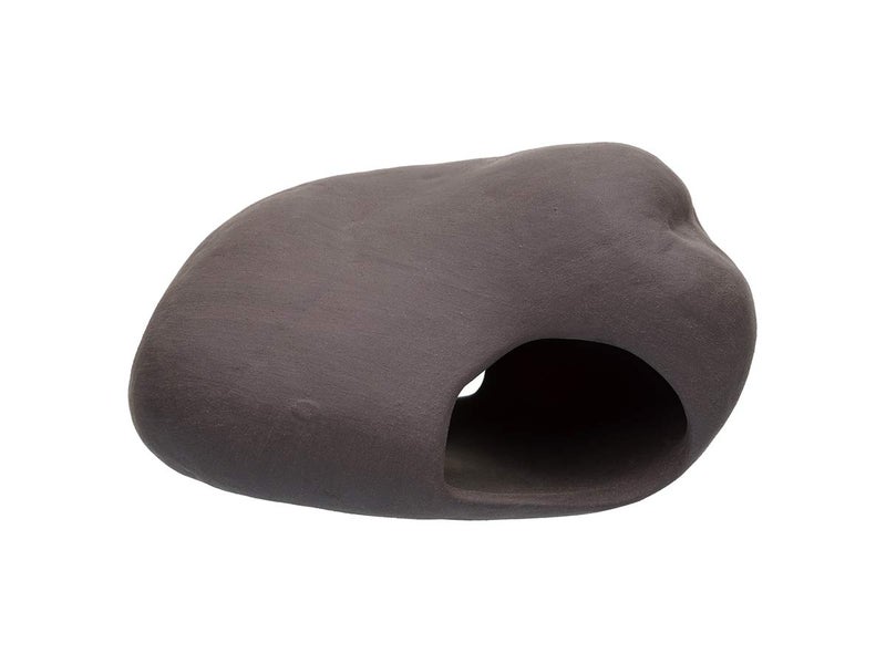 Plecoceramics Cichlid Stone Decoration - Aquarium cave for Cichlids, Betta, Small Fish - Fish Tank Hideway Decor - Betta Toys Hideout Stones House (Stone Small) - Image 1